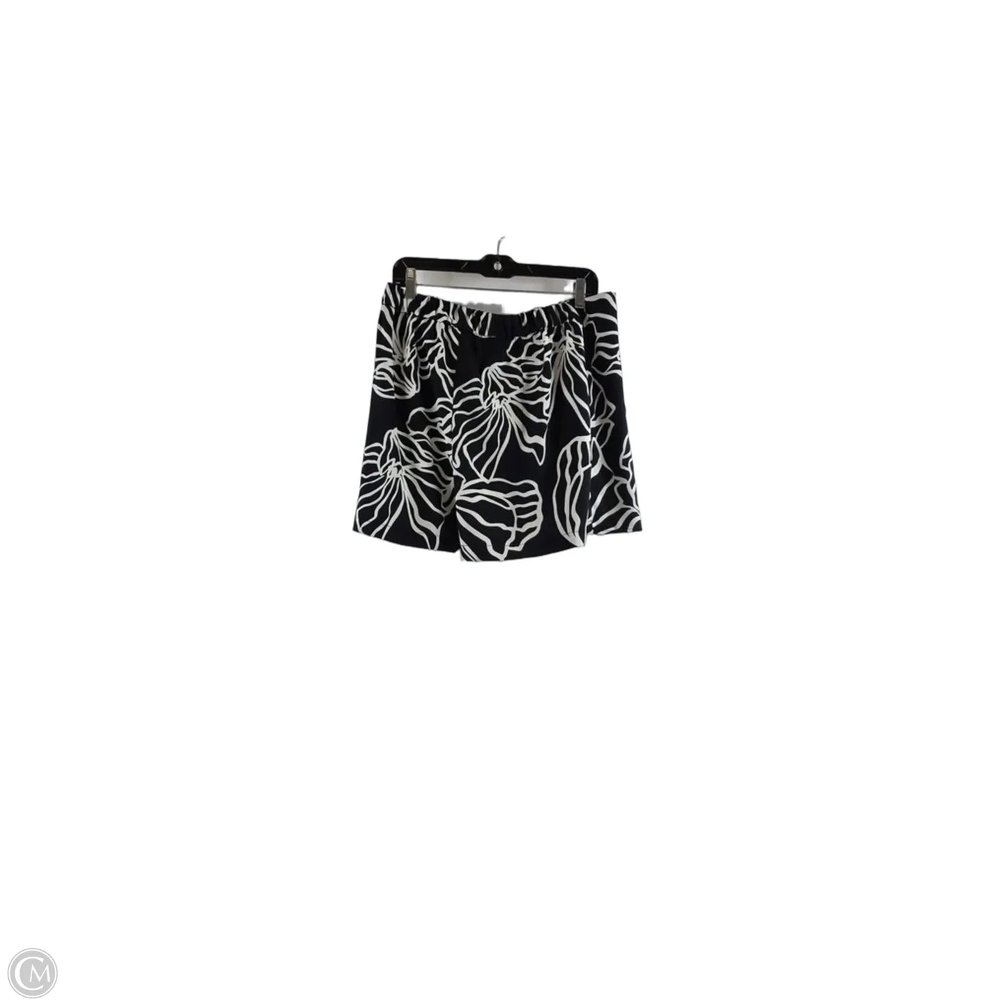 Skort By Nine West In Black & White, Size: 12