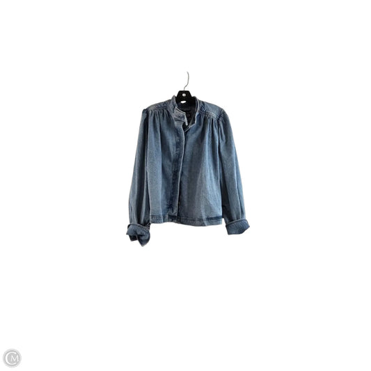 Jacket Denim By Scoop In Blue Denim, Size: Xl