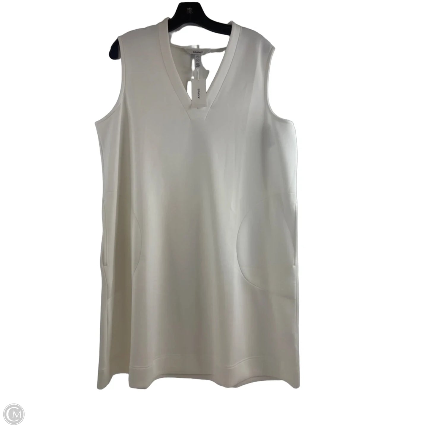 Dress Casual Midi By Spanx In White, Size: 1x