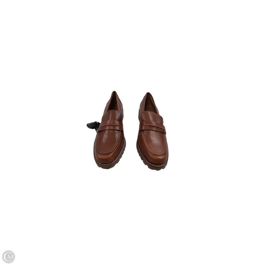 Shoes Heels Block By Madewell In Brown, Size: 9.5