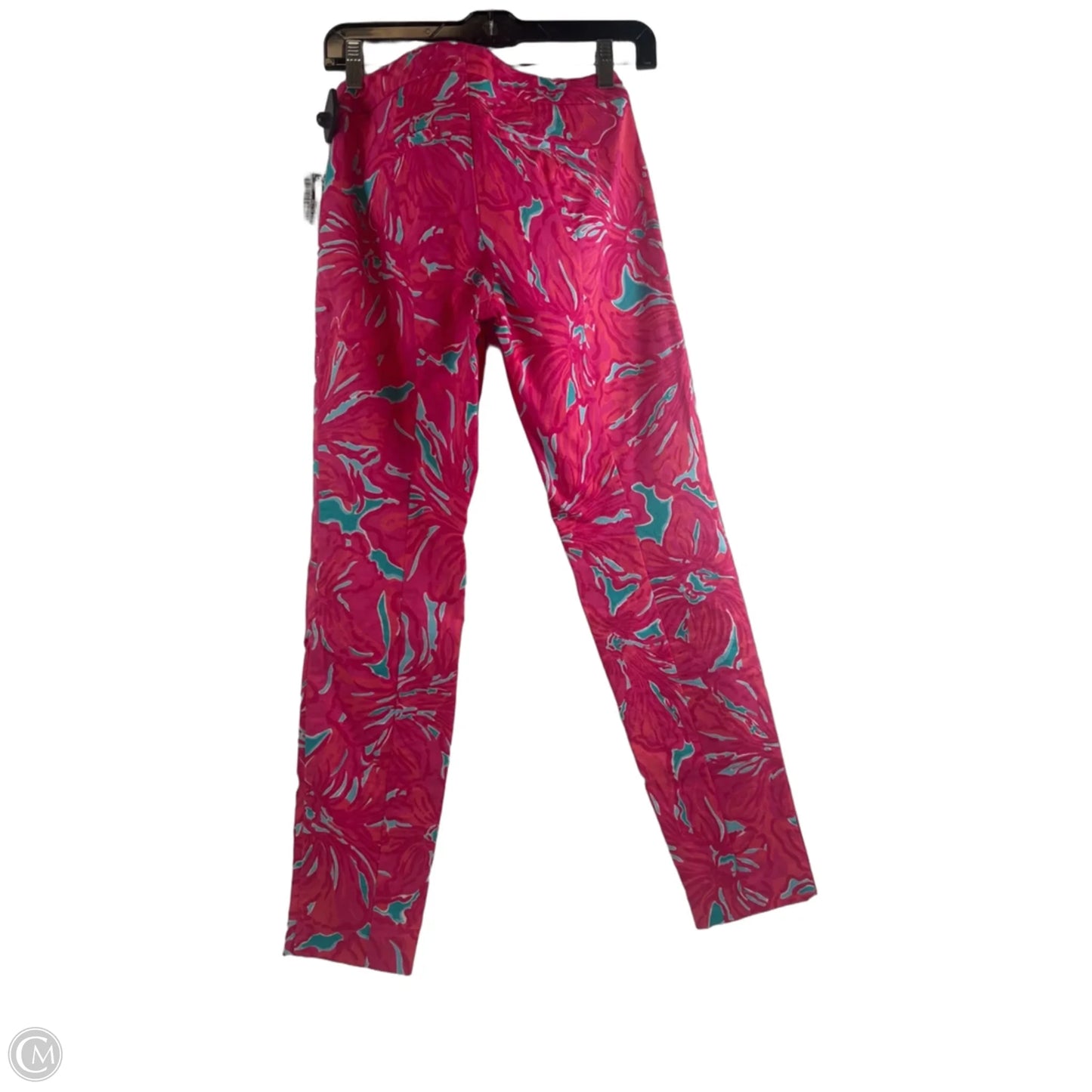 Pants Designer By Lilly Pulitzer In Blue & Pink, Size: Xs