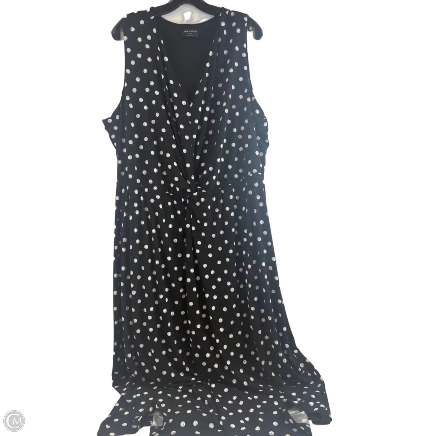 Dress Casual Midi By Lane Bryant In Black & White, Size: 3x