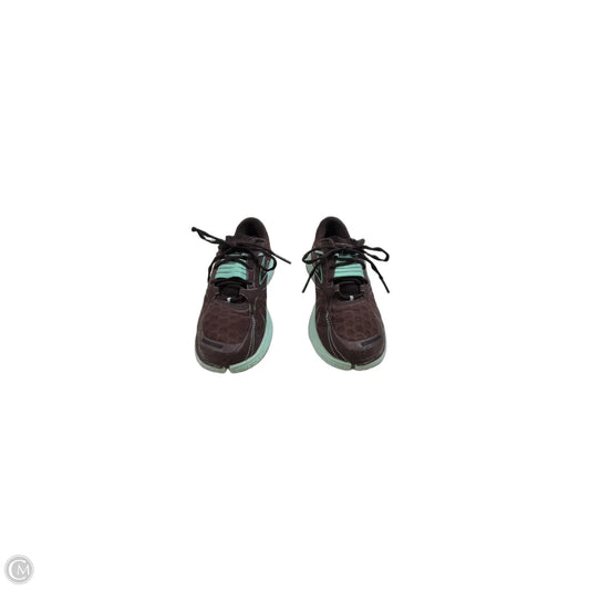 Shoes Athletic By Brooks In Brown & Green, Size: 8.5