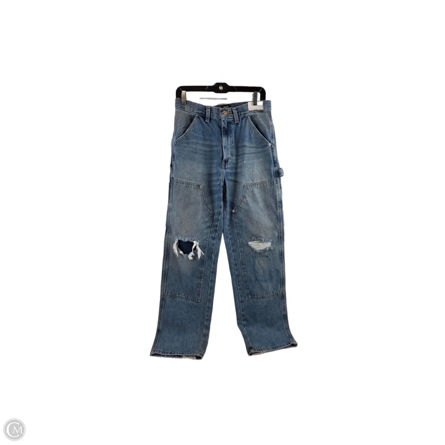 Jeans Straight By Bdg In Blue Denim, Size: 6