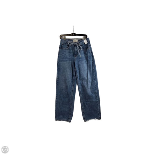 Jeans Straight By Bdg In Blue Denim, Size: 4