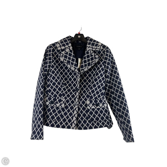 Blazer By Talbots In Blue & White, Size: S