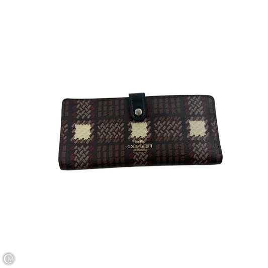 Wallet Designer By Coach, Size: Medium