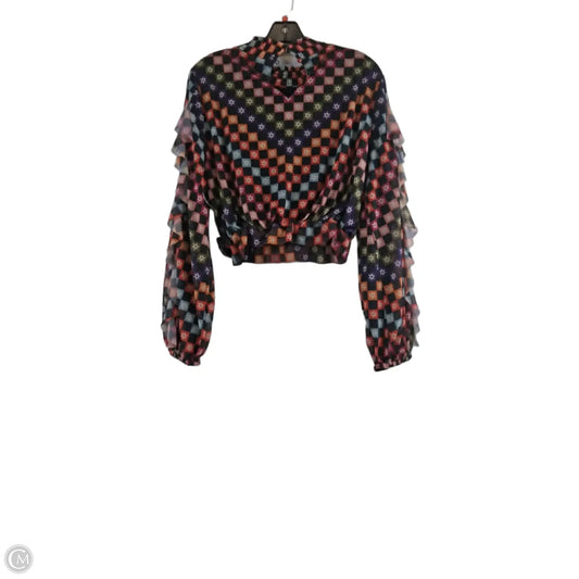 Top Long Sleeve Designer By Farm Rio In Multi-colored, Size: M