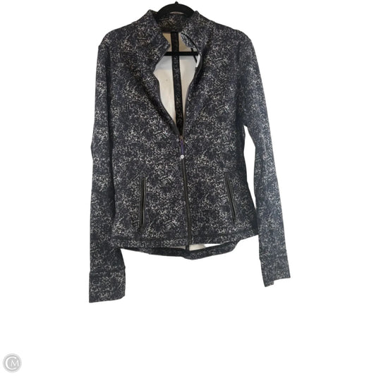 Athletic Jacket By Lululemon In Purple, Size: M