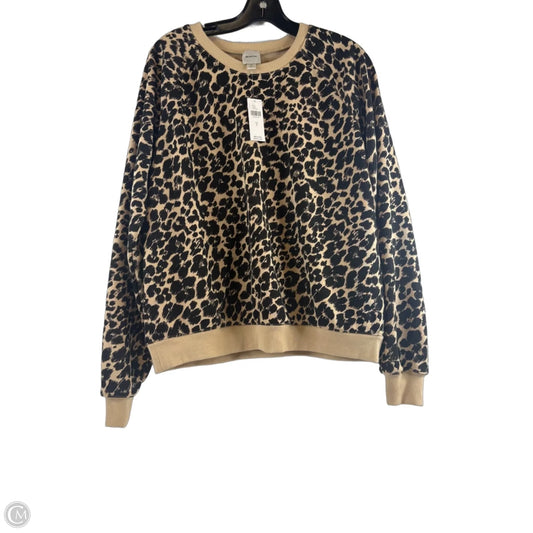 Top Long Sleeve By Maeve In Blue, Size: S