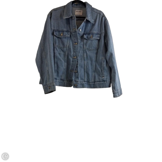 Jacket Denim By Old Navy In Blue Denim, Size: Xl