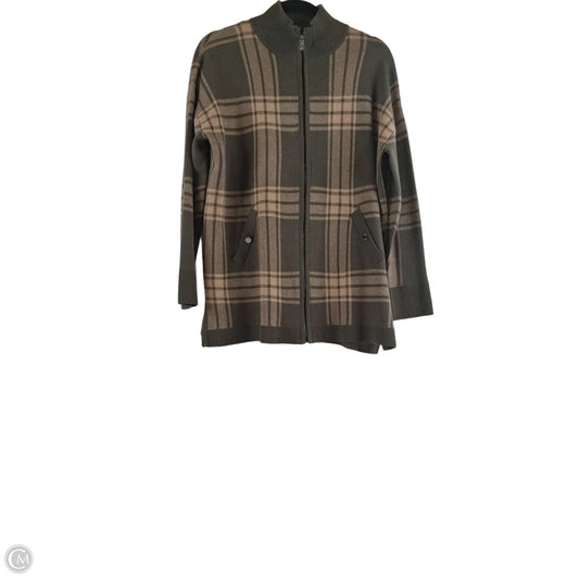 Sweater Cardigan By Jones New York In Green, Size: S