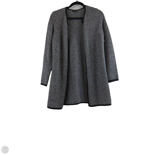 Sweater Cardigan By Talbots In Black & White, Size: Sp