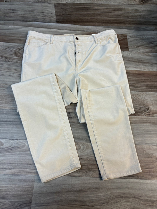 Pants Corduroy By Loft O  Size: 16