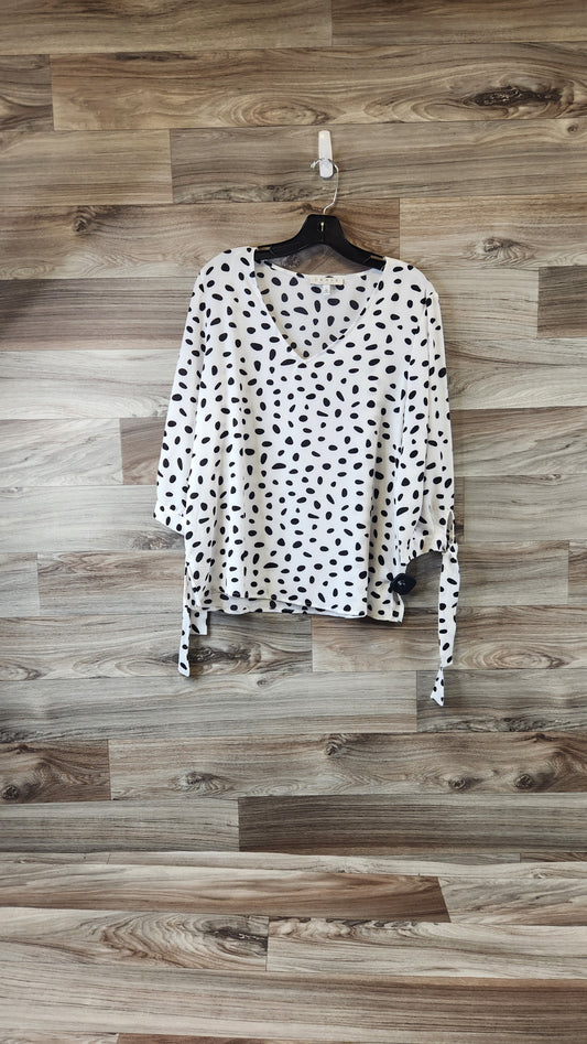 Blouse Long Sleeve By Chaus  Size: L