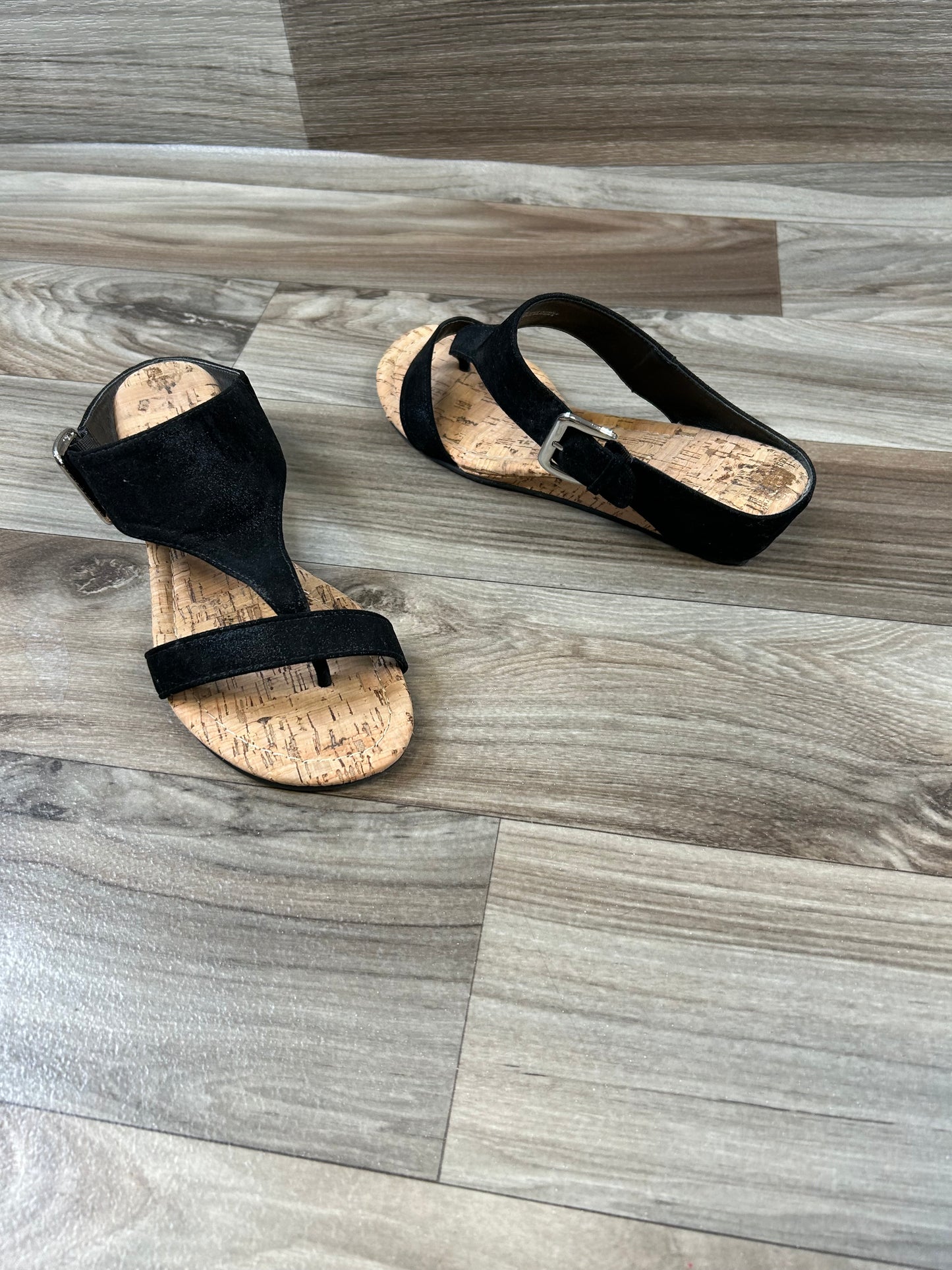 Sandals Heels Wedge By Clothes Mentor  Size: 9.5