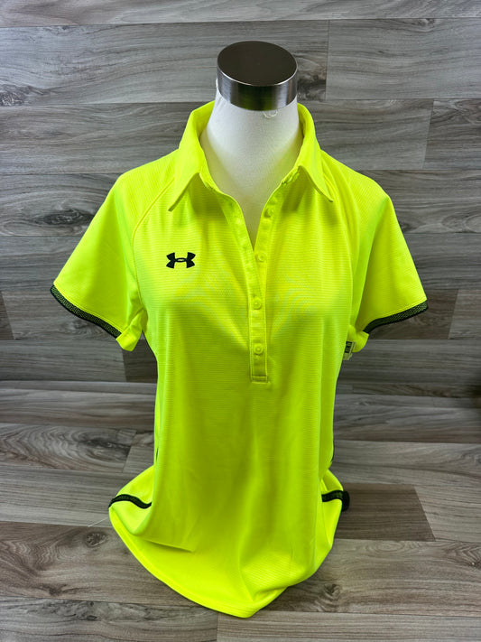 Athletic Top Short Sleeve By Under Armour  Size: L